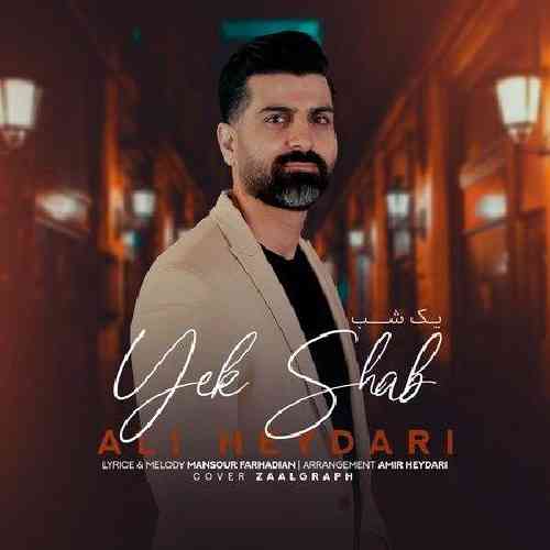 علی حیدری یک شب 